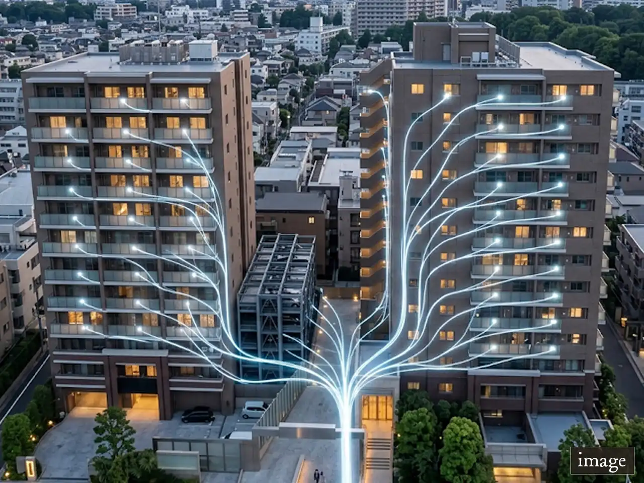 光通信回線(建物内LAN)